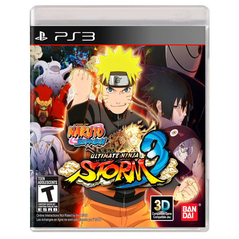 Naruto Shippuden: Ultimate Ninja Storm 3 (Usado) - PS3 - Shock Games